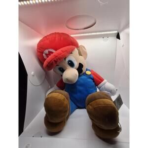 Nintendo (2015) Super Mario 20" Mario Plush Doll Official Good Shape